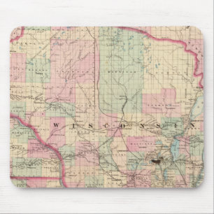 Wisconsin 3 mouse pad