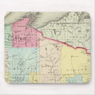 Wisconsin 8 mouse pad