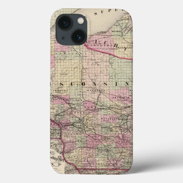 Wisconsin 9 Case-Mate iPhone case (Back)