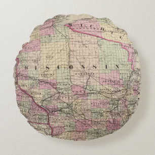 Wisconsin 9 round cushion