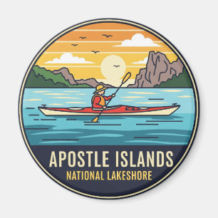Wisconsin Apostle Islands National Lakeshore Magnet