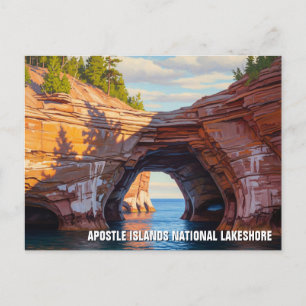 Wisconsin Apostle Islands National Lakeshore Postcard