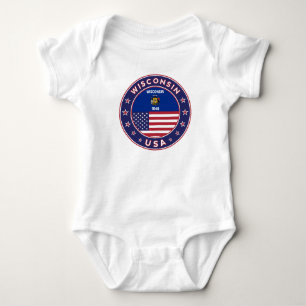Wisconsin Baby Bodysuit
