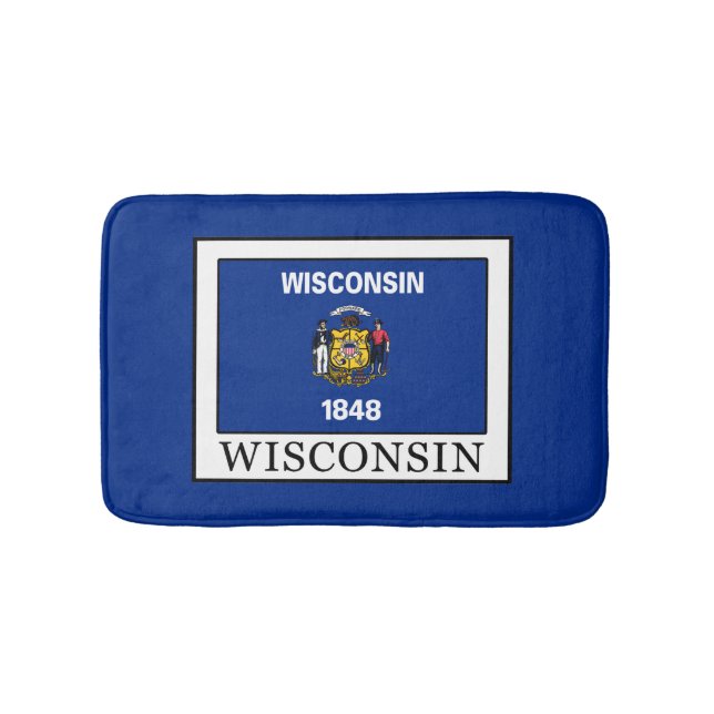 Wisconsin Bath Mat (Front)