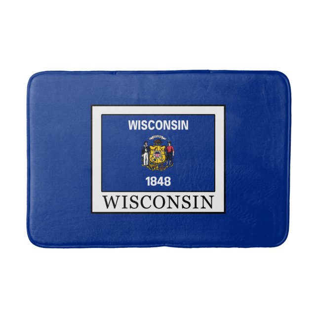Wisconsin Bath Mat (Front)