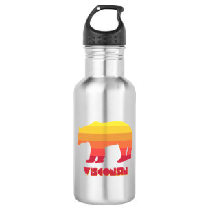 Wisconsin Bear 532 Ml Water Bottle