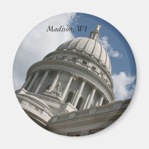Wisconsin Capitol Magnet