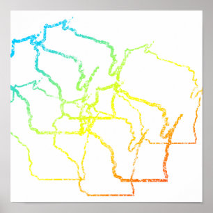 wisconsin chill blur poster