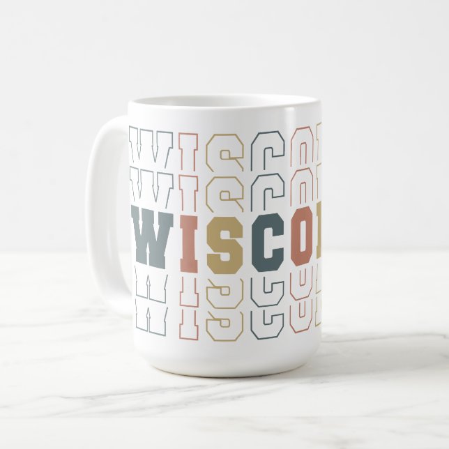 Wisconsin Coffee Mug (Front Left)