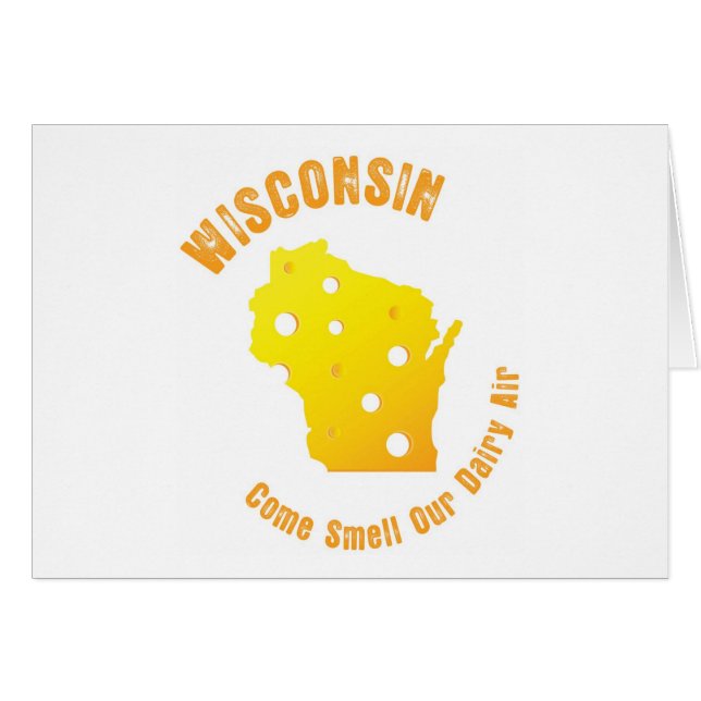 Wisconsin Come Smell Our Dairy Air (Front Horizontal)