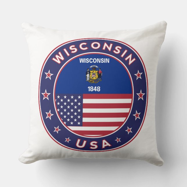Wisconsin Cushion (Front)