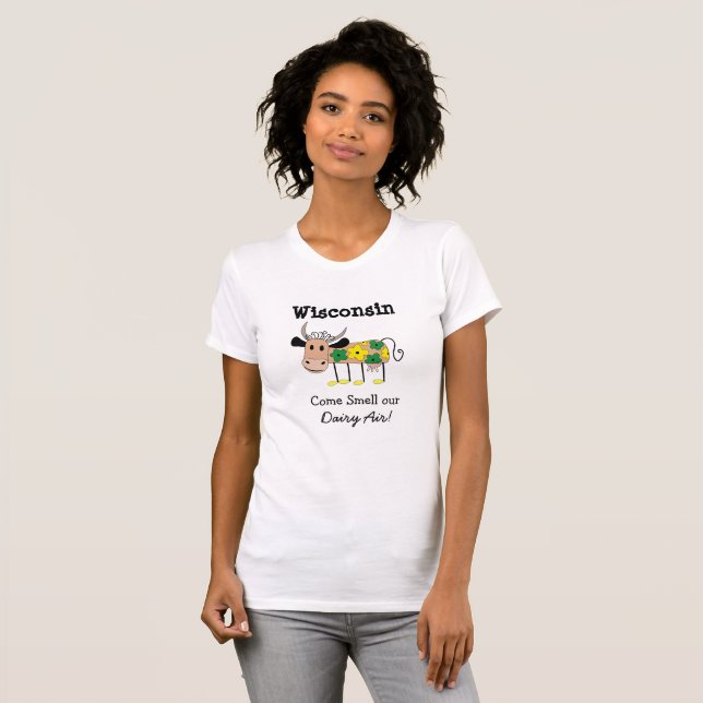 Wisconsin Dairy Air Humour Shirt (Front Full)