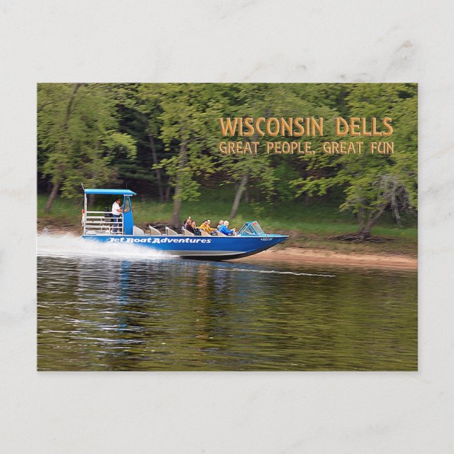 Wisconsin Dells Postcard (Front)