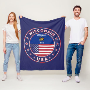Wisconsin Fleece Blanket