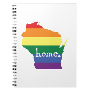 Wisconsin Gay Pride   Map of Home Notebook