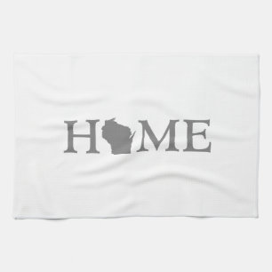 Wisconsin Home State Tea Towel