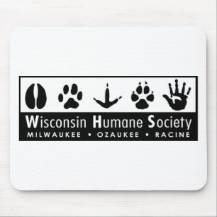 Wisconsin Humane Society Logo Mouse Pad