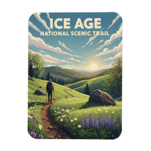 Wisconsin Ice Age National Scenic Trail Travel Magnet