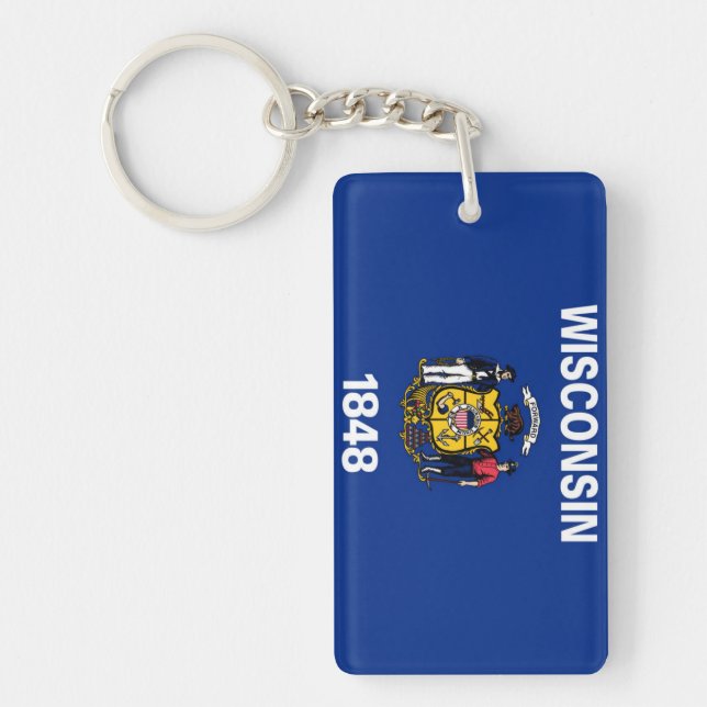 Wisconsin Key Ring (Front)