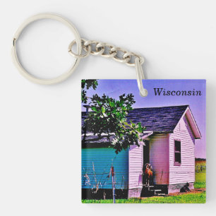 Wisconsin Key Ring