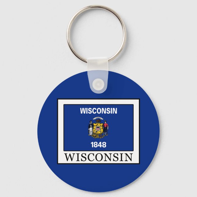Wisconsin Key Ring (Front)