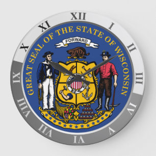 Wisconsin Large Clock