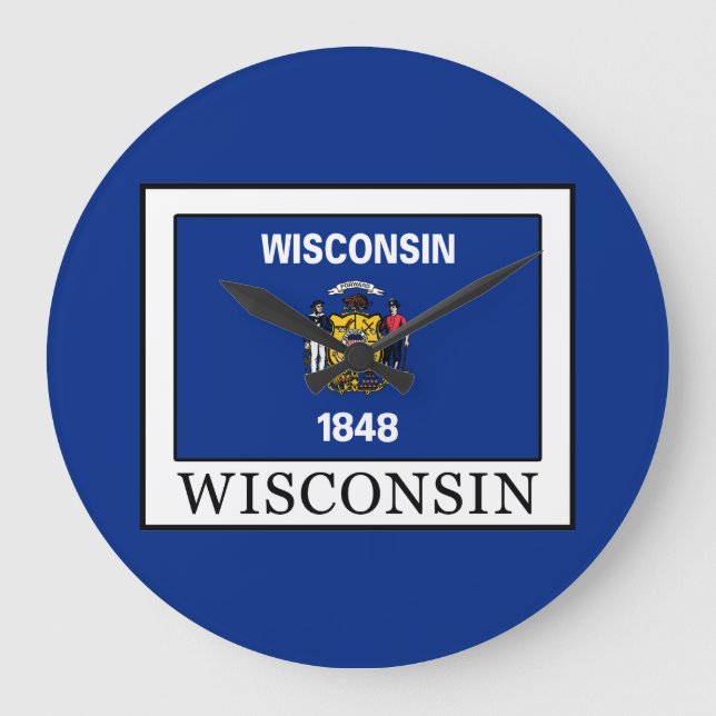 Wisconsin Large Clock (Front)