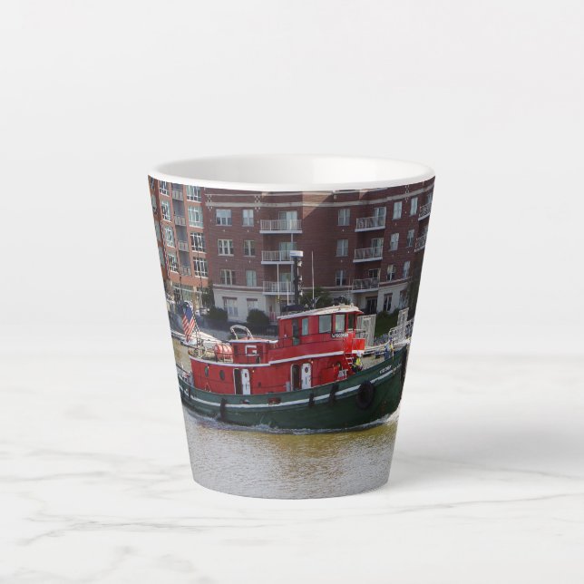 Wisconsin latte mug (Front)