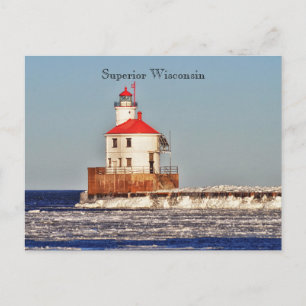 Wisconsin Lighthouse Postcard