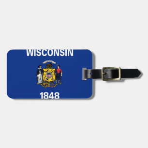 Wisconsin Luggage Tag