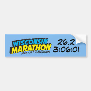 Wisconsin Marathon Post-Marathon Bumper Sticker