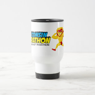 Wisconsin Marathon Race Day Travel Mug