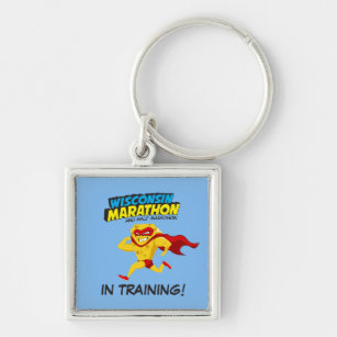 Wisconsin Marathon Training Key Ring