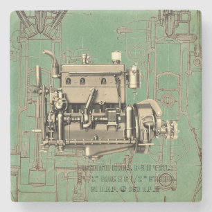 Wisconsin Motor Milwaukee Wisconsin gas engine B-3 Stone Coaster