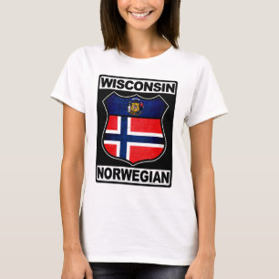 Wisconsin Norwegian American T-Shirt
