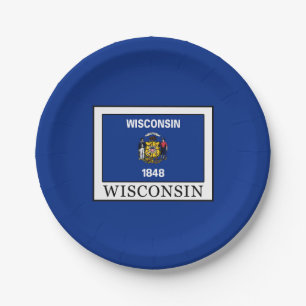 Wisconsin Paper Plate
