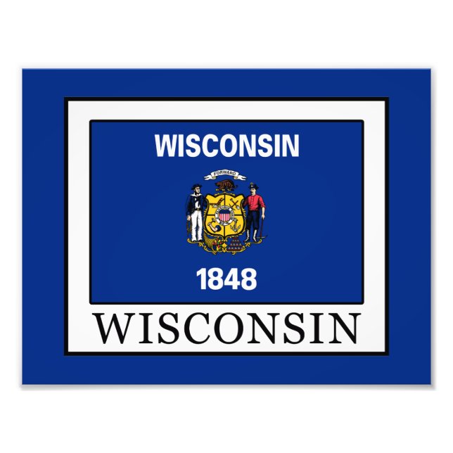 Wisconsin Photo Print (Front)