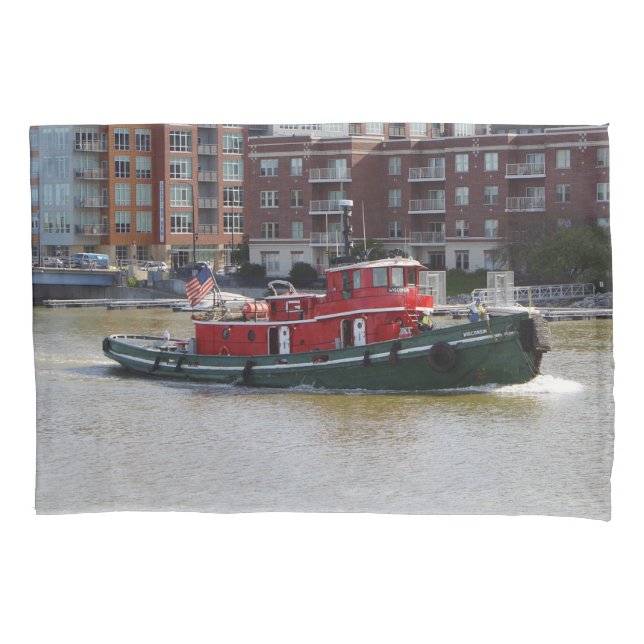 Wisconsin pillow case (Front)