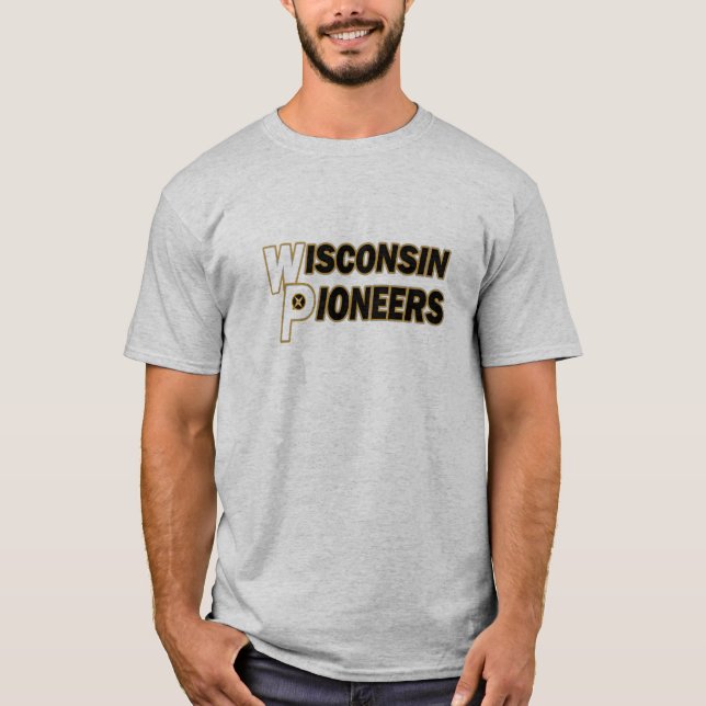 Wisconsin Pioneers T-Shirt (Front)