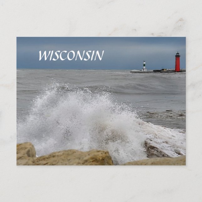 WISCONSIN POSTCARD (Front)