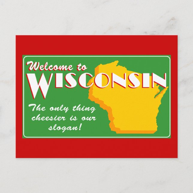 Wisconsin Postcard (Front)