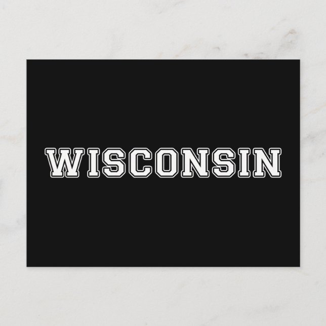 Wisconsin Postcard (Front)