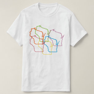 wisconsin pride blur T-Shirt