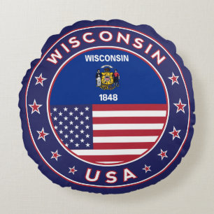 Wisconsin Round Cushion