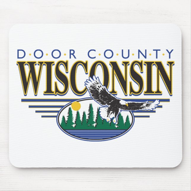 WISCONSIN-SCENE- MOUSE PAD (Front)