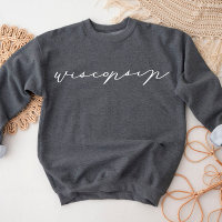 Wisconsin Script State Women’s Sweatshirt