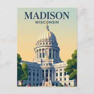 Wisconsin State Capitol Wisconsin Postcard