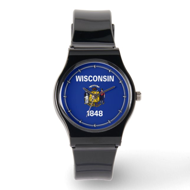 Wisconsin State Flag Design Watch (Front)