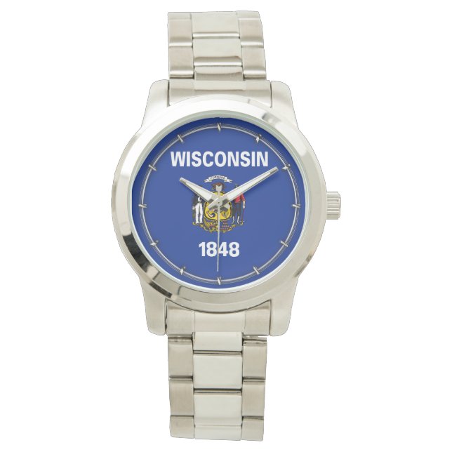 Wisconsin State Flag Design Watch (Front)