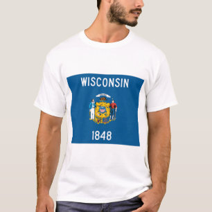 Wisconsin State Flag T-Shirt